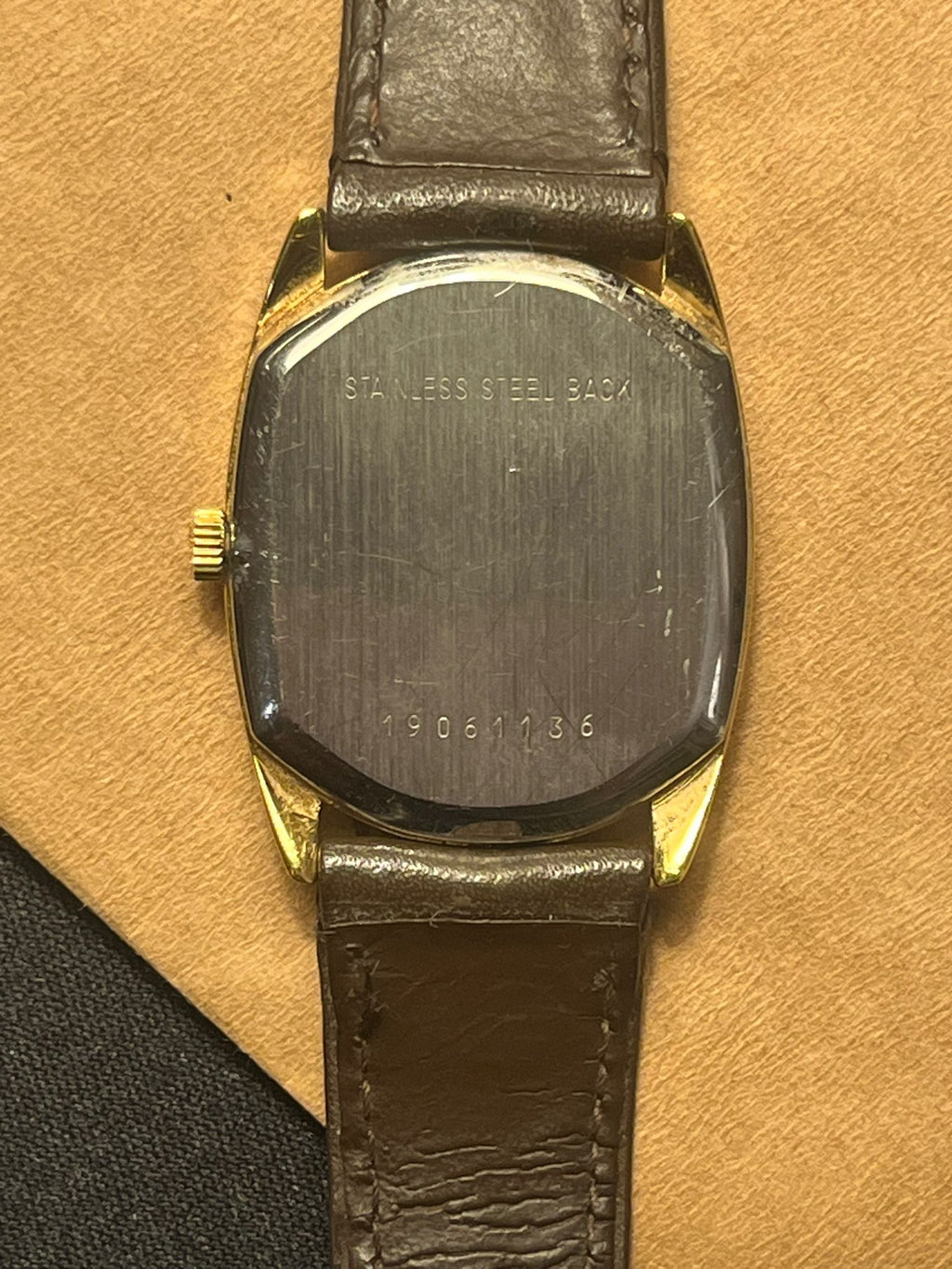 Longines Mocca Tonneau Quartz Vintage 1970’s