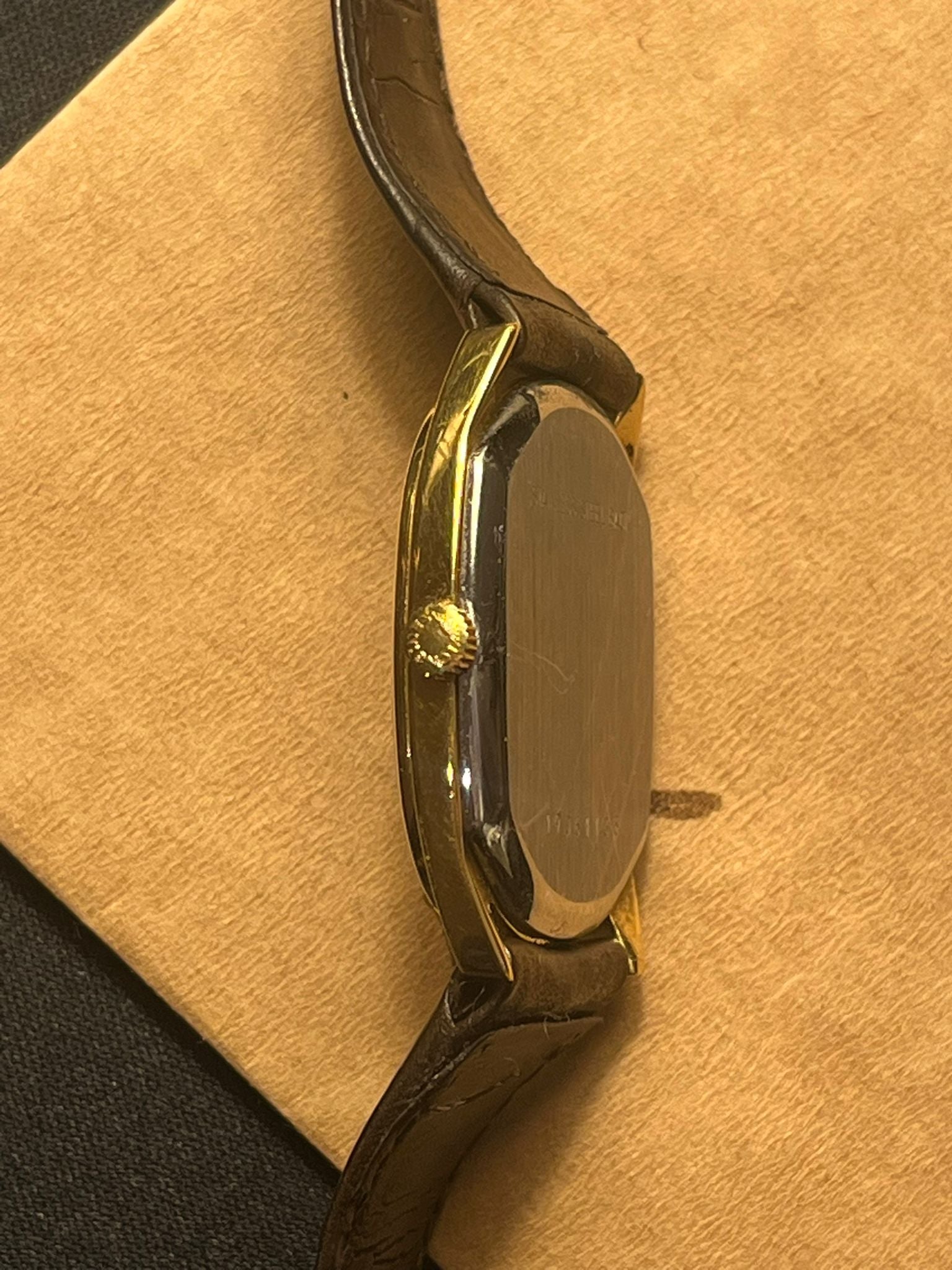 Longines Mocca Tonneau Quartz Vintage 1970’s
