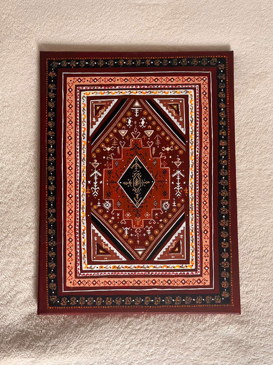 "Tapisserie des Aurès" by Dina Nessighaoui